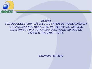 Lei Geral de Telecomunicações Lei 9.472/97