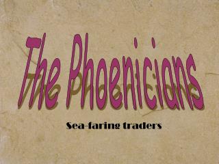 Sea-faring traders