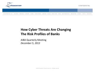 How Cyber Threats Are Changing The Risk Profiles of Banks