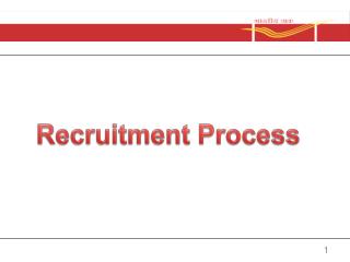 Recruitment Process
