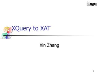 XQuery to XAT