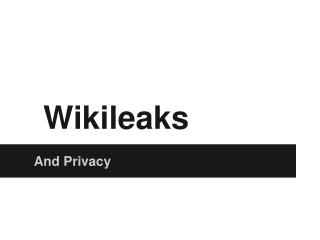 Wikileaks