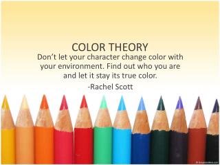 COLOR THEORY