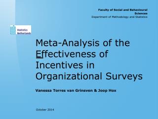 Meta-Analysis of the Effectiveness of Incentives in Organizational Surveys