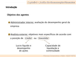 Finanças Corporativas e Valor – ASSAF NETO