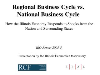Regional Business Cycle vs. National Business Cycle