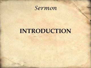 Sermon