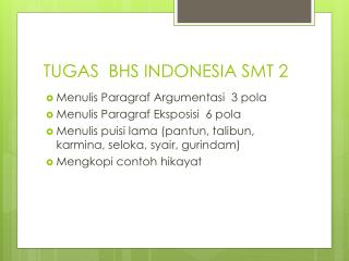 TUGAS BHS INDONESIA SMT 2