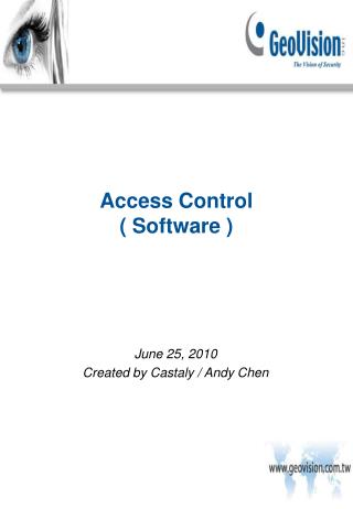 Access Control ( Software )