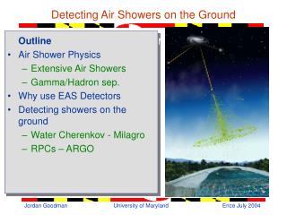Detecting Air Showers on the Ground