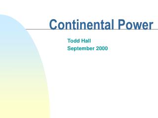 Continental Power