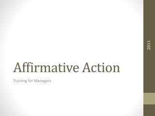 Affirmative Action