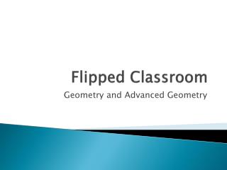 Flipped Classroom