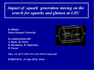Impact of squark generation mixing on the search for squarks and gluinos at LHC