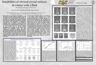 Instabilities of stressed crystal surfaces in contact with a fluid