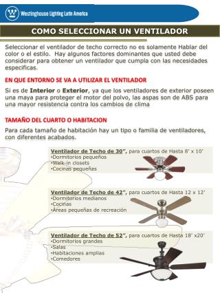 COMO SELECCIONAR UN VENTILADOR