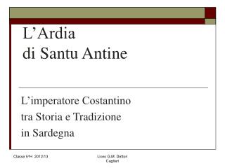 L’Ardia di Santu Antine