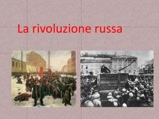 La rivoluzione russa