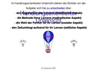 Handlungsorientierter Unterricht