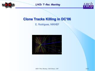 LHCb T-Rec Meeting