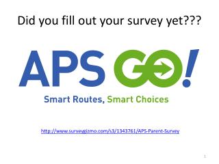 Did you fill out your survey yet???
