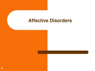 Affective Disorders