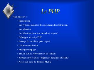 Le PHP