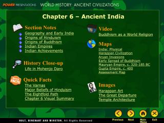 Chapter 6 – Ancient India