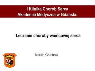 Leczenie choroby wieńcowej serca