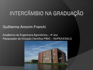 Intercâmbio na graduação