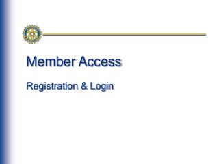 Member Access