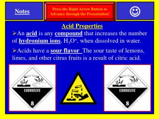 Acid Properties