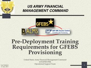 US ARMY FINANCIAL MANAGEMENT COMMAND