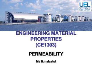 ENGINEERING MATERIAL PROPERTIES (CE1303)