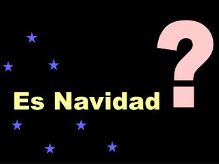 Es Navidad