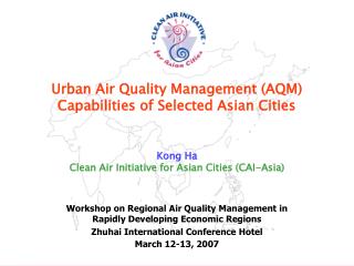 Urban Air Quality Management (AQM) Capabilities of Selected Asian Cities