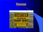 Signage