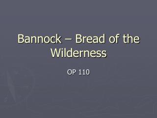 Bannock – Bread of the Wilderness
