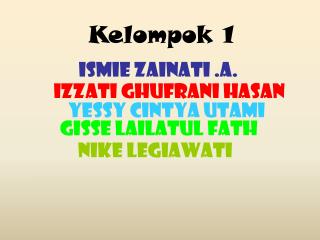 Kelompok 1