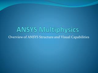 ANSYS Multiphysics