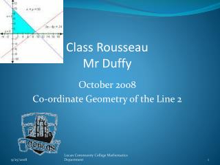 Class Rousseau Mr Duffy