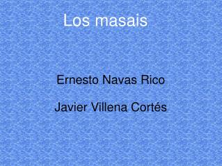 Los masais