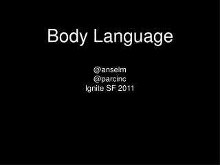 Body Language
