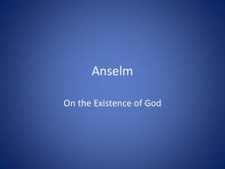 Anselm