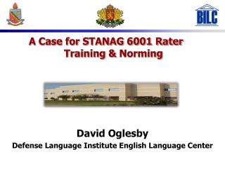 David Oglesby Defense Language Institute English Language Center
