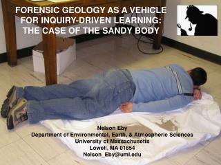 Nelson Eby Department of Environmental, Earth, &amp; Atmospheric Sciences University of Massachusetts