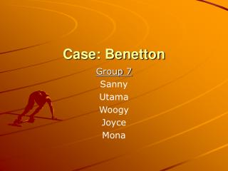 Case: Benetton
