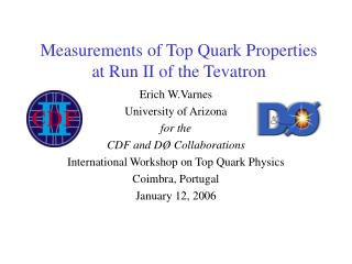 Measurements of Top Quark Properties at Run II of the Tevatron