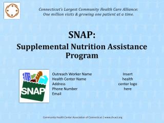 SNAP: Supplemental Nutrition Assistance Program