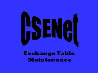 CSENet